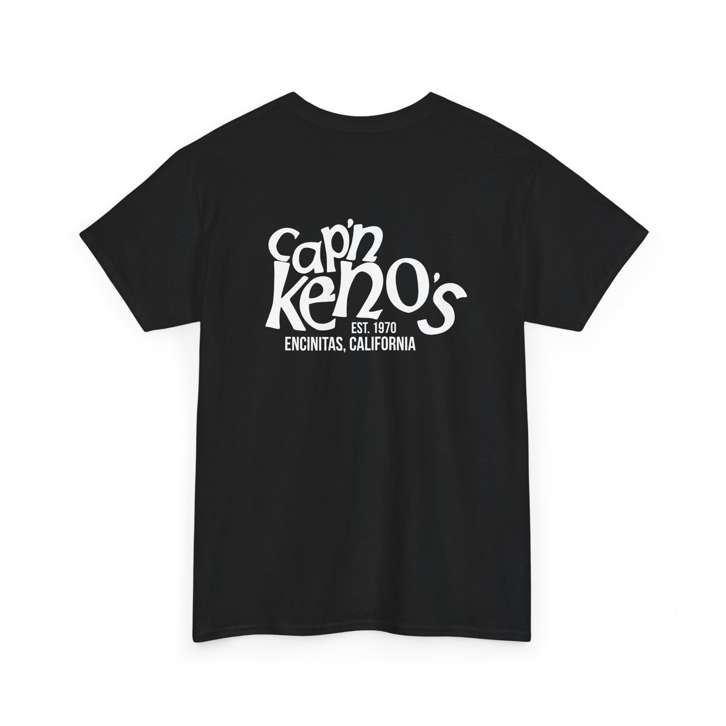 Classic Captain Keno's T-Shirt - Black/White