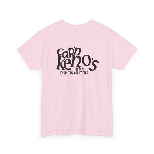 Classic Captain Keno's T-Shirt - Pink/Black