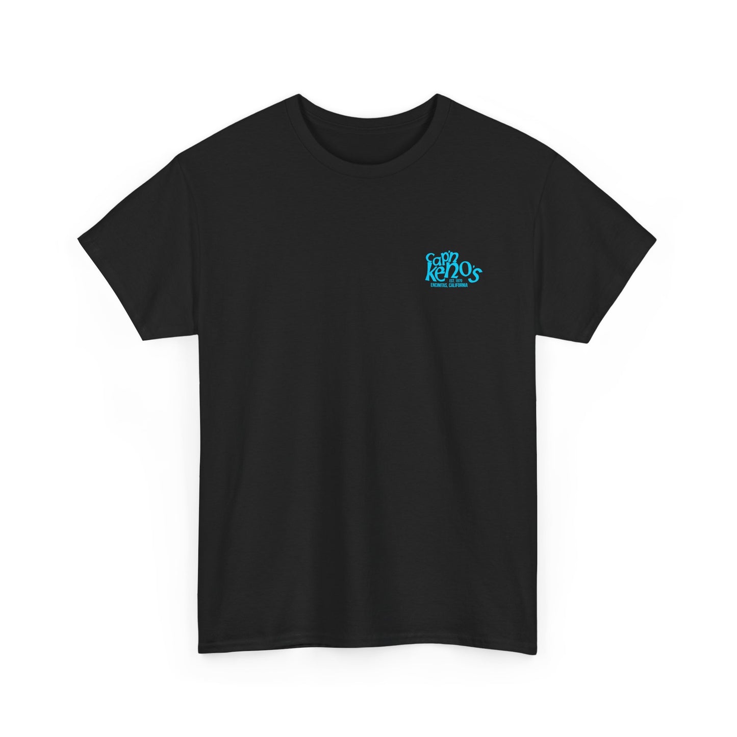 Classic Captain Keno's T-Shirt - Black/Blue