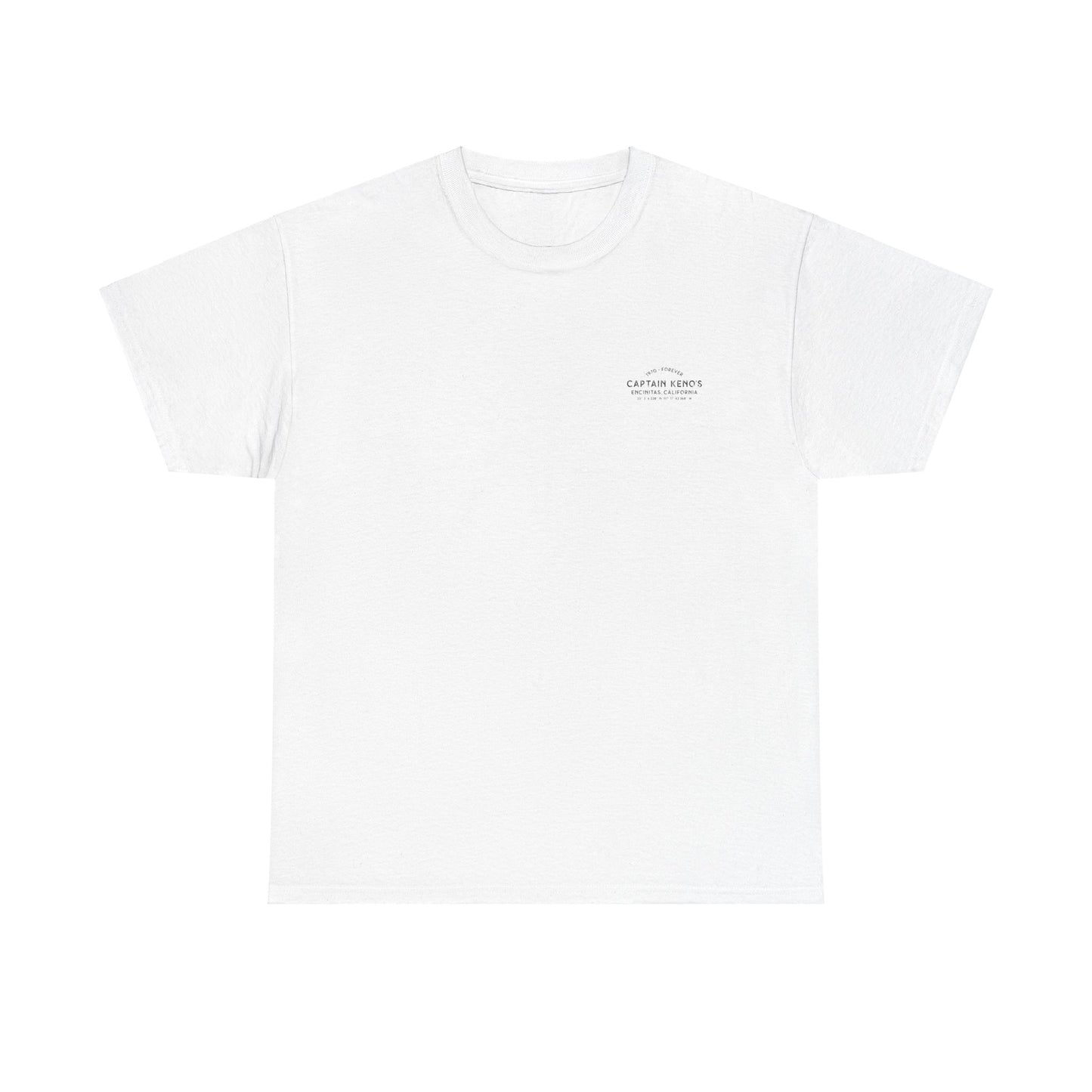 Captain Keno's Building T-Shirt - White