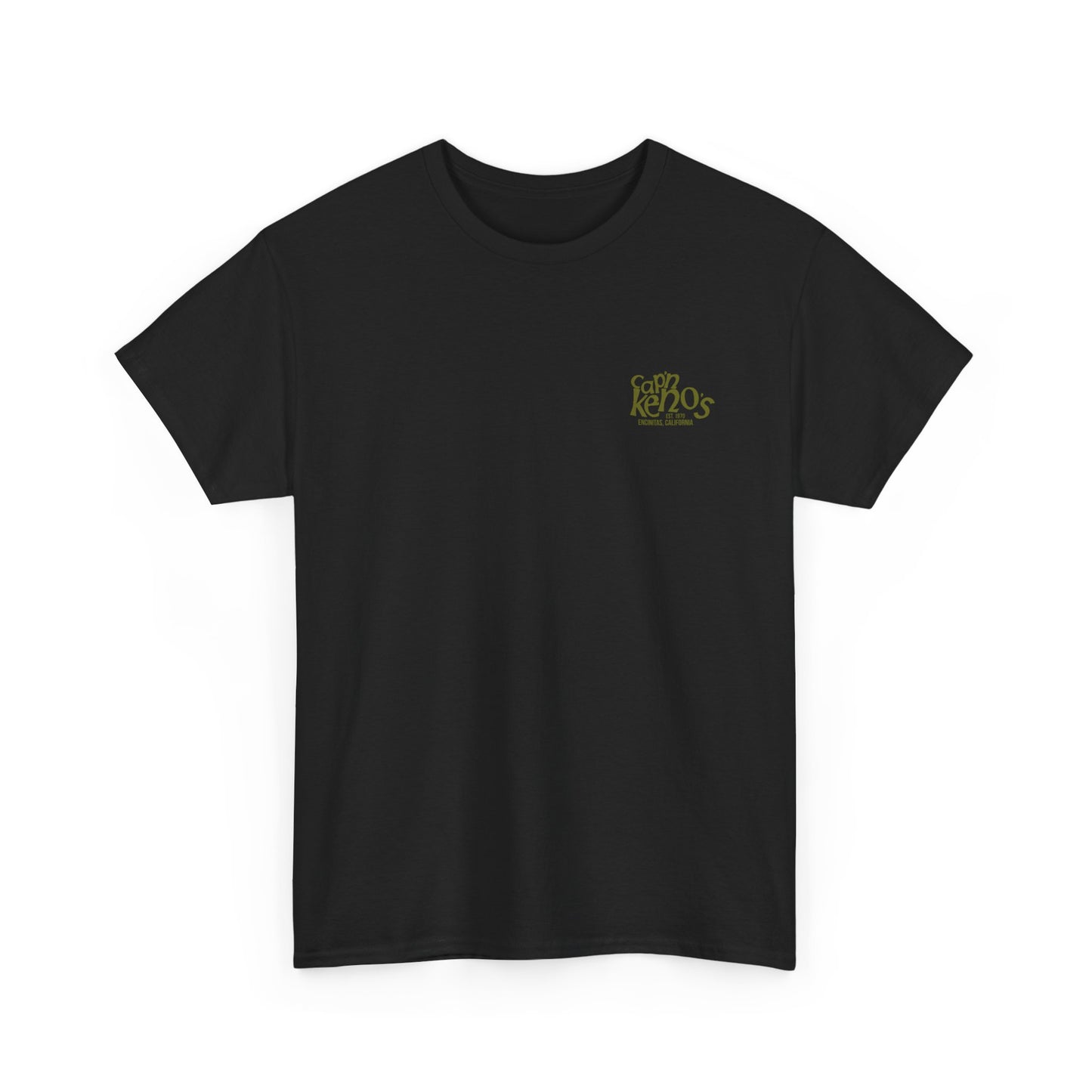 Classic Captain Keno's T-Shirt - Black/Green