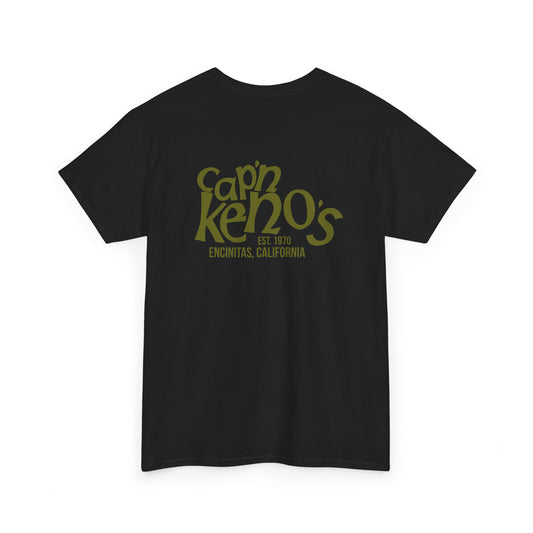 Classic Captain Keno's T-Shirt - Black/Green