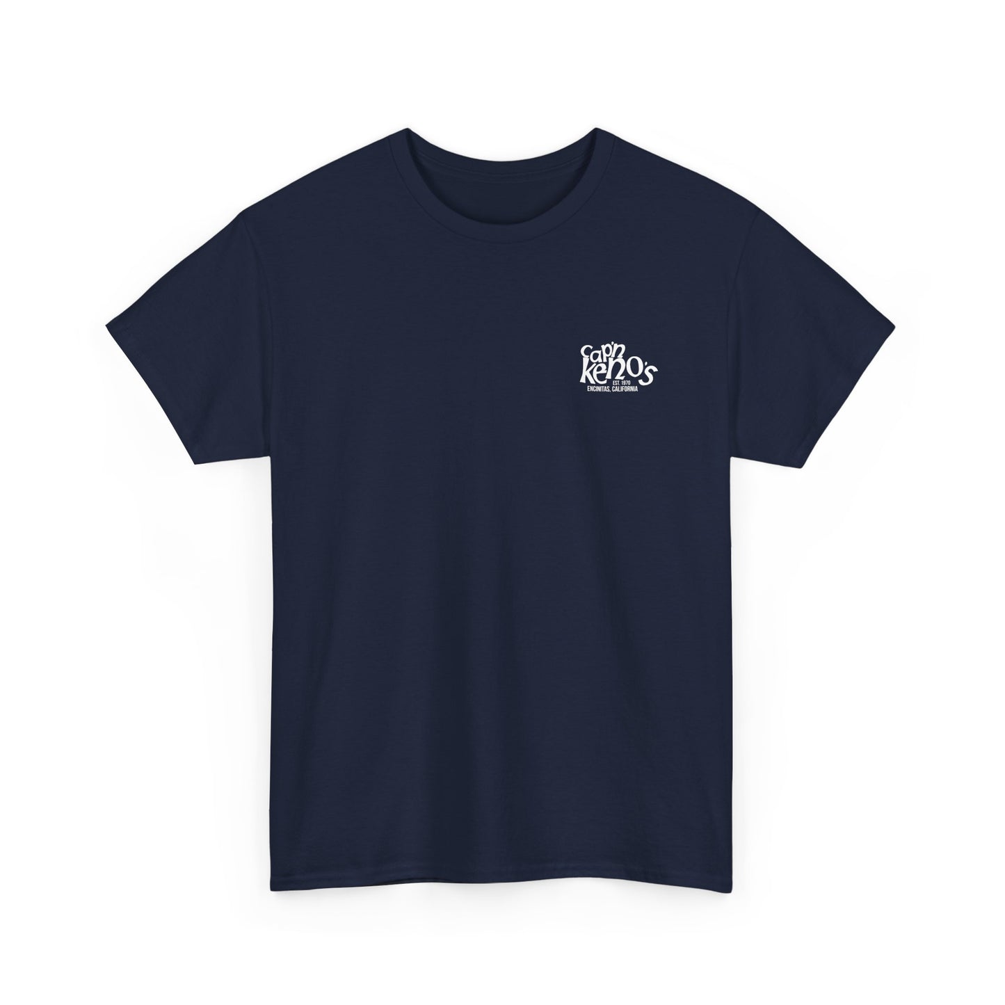 Classic Captain Keno's T-Shirt - Navy/White