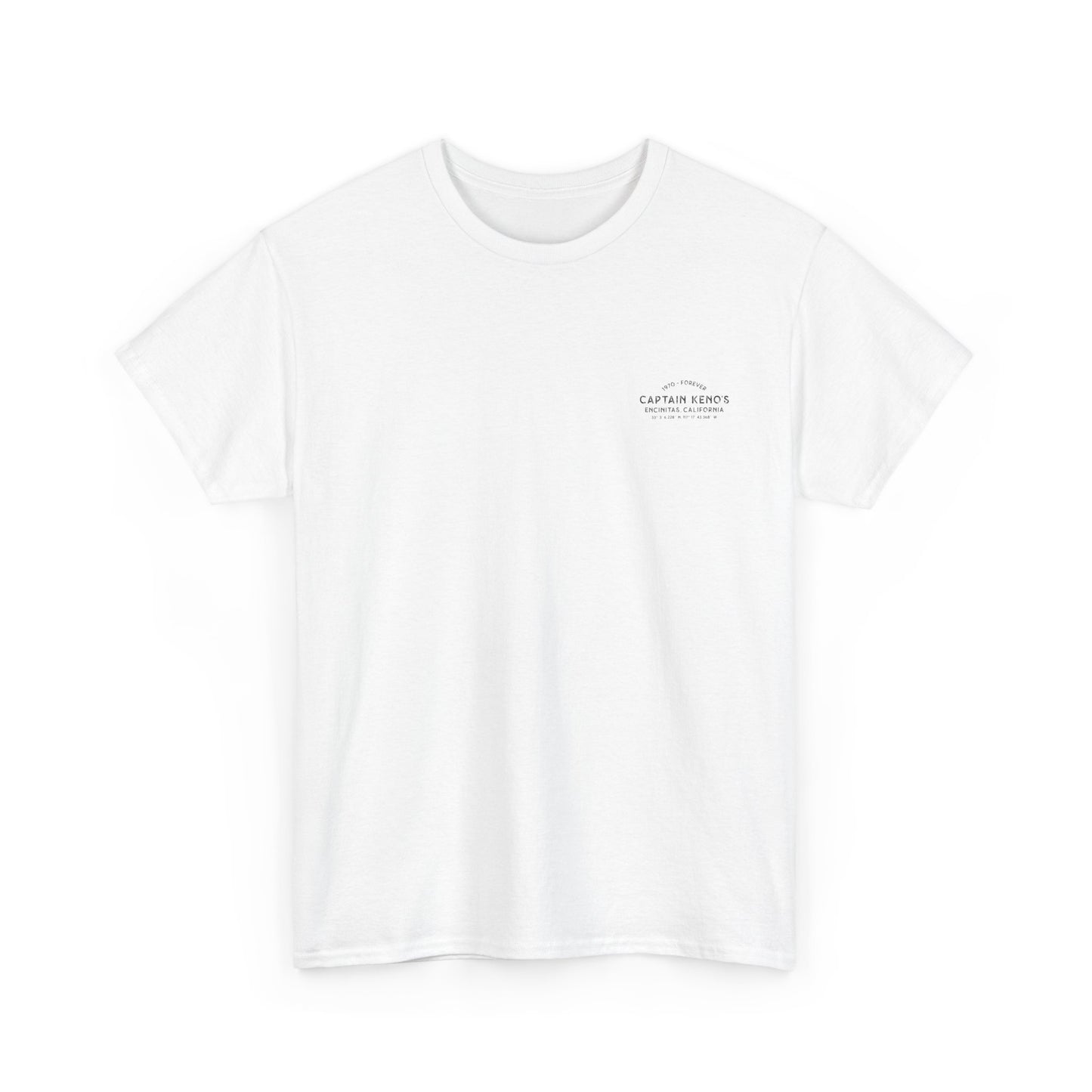 Captain Keno's Building T-Shirt - White