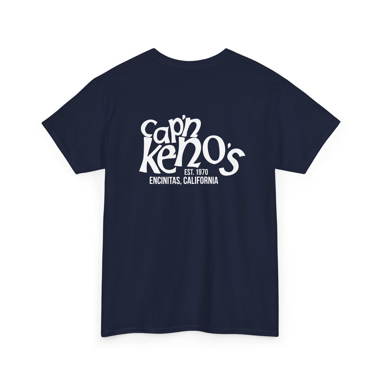 Classic Captain Keno's T-Shirt - Navy/White