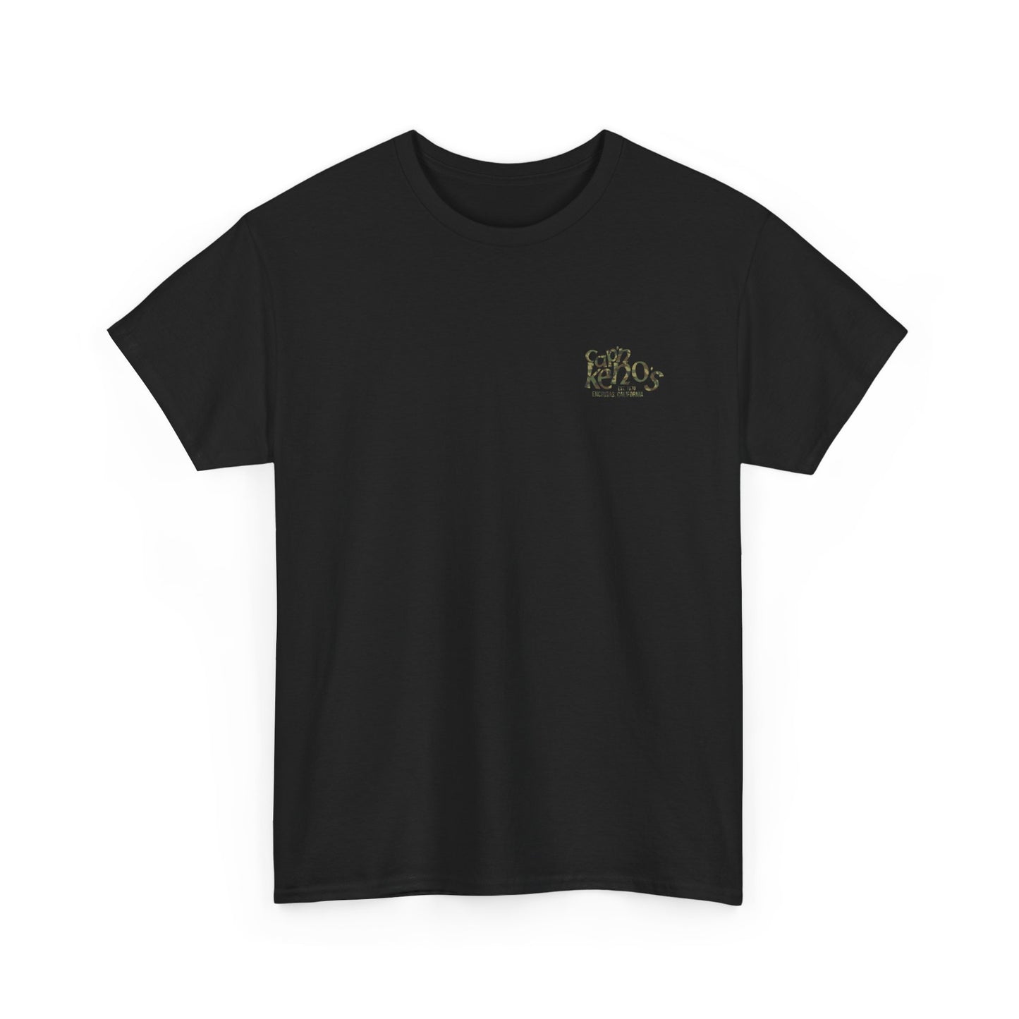 Captain Keno's T-Shirt - Black/Camo