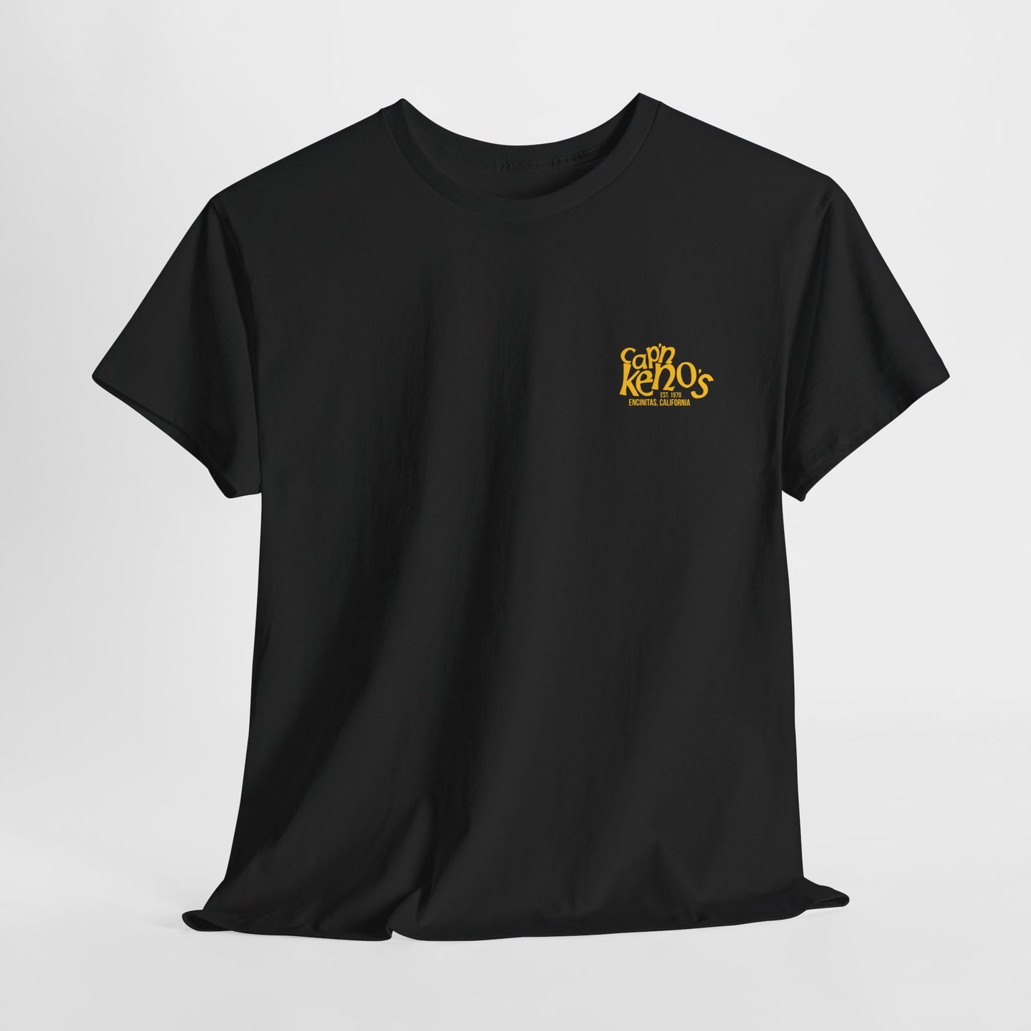 Classic Captain Keno's T-Shirt - Black/Yellow