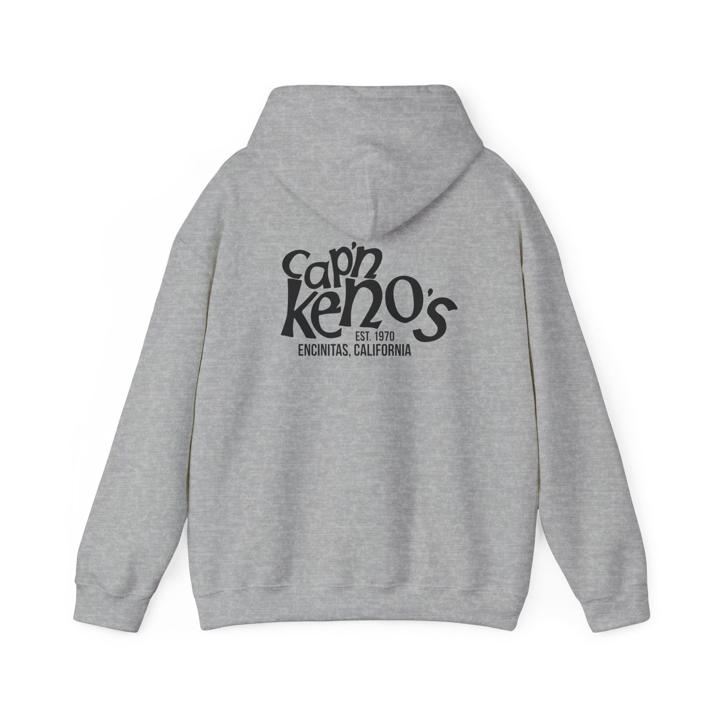 Classic Captain Keno's Sweatshirt - Heather Grey