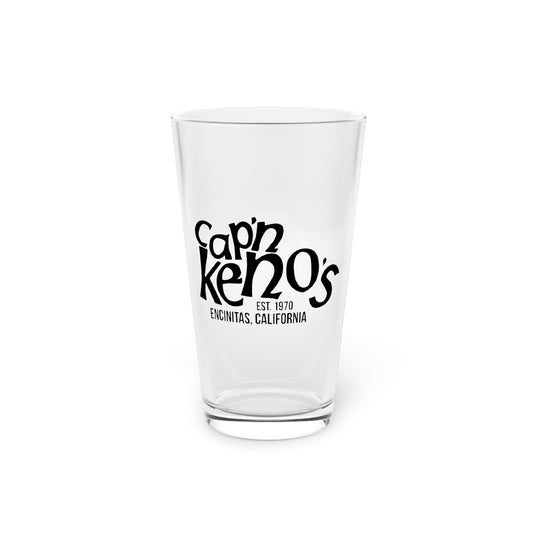 Classic Captain Keno's Pint Glass